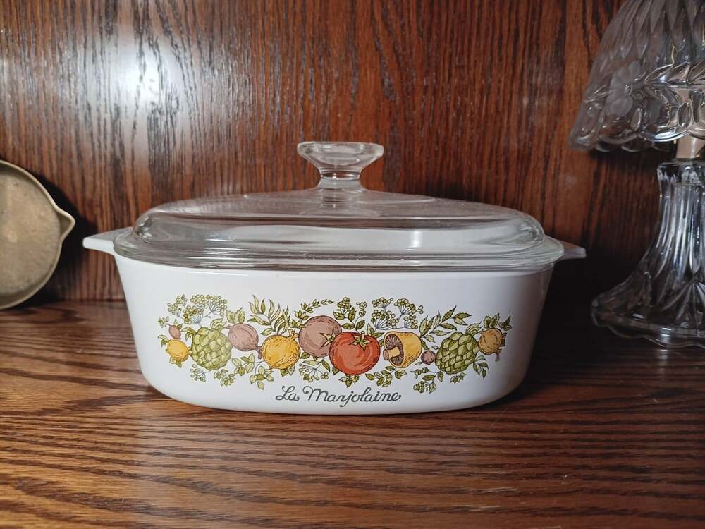 Spice of Life CorningWare 2 Qt A‑2‑B & 1.5 Qt Handled Saucepan w/ Pyrex Lids Lot - Picture 3 of 9